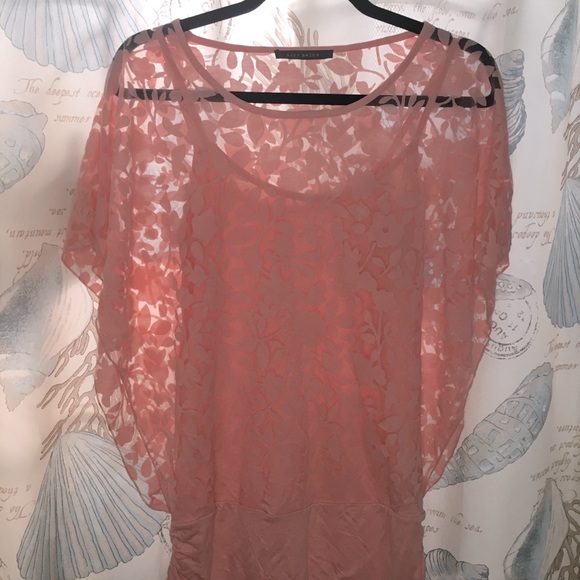 3 for $25!!! Pink Suzy Shier two part top, size Small. - Picture 1 of 2